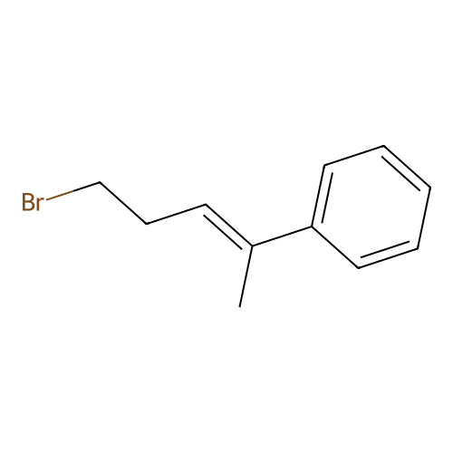 [(E)-5-bromopent-2-en-2-yl]benzene structure