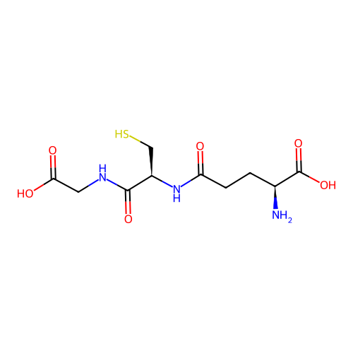 L-gamma-Glutamyl-D-cysteinylglycine structure