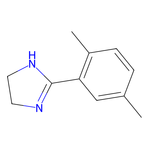 2-(2,5-dimethylphenyl)-4,5-dihydro-1H-imidazole structure
