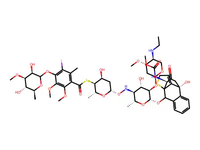 Calicheamicin epsilon structure