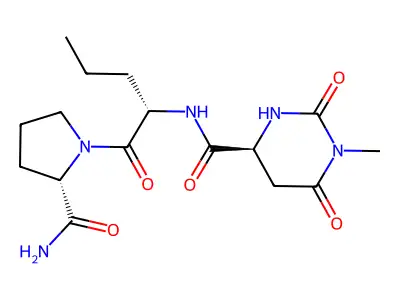 C16H25N5O5.1/2H2O structure