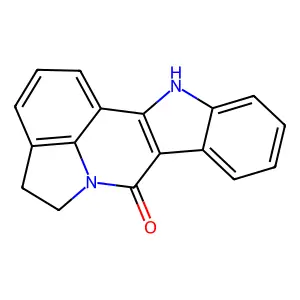 4,5-dihydroindolo[3,2-c]pyrrolo[3,2,1-ij]quinolin-7(12H)-one structure