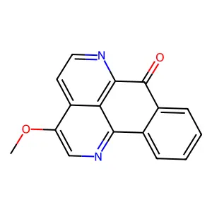 3-Methoxysampangine structure