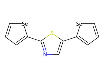 2,5-Diselenophen-2-yl-1,3-thiazole structure