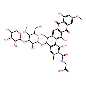 Pradimicin D structure