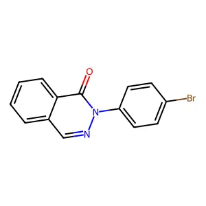 2-(4-bromophenyl)phthalazin-1(2H)-one structure