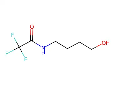N-(4-Hydroxybutyl)trifluoroacetamide structure