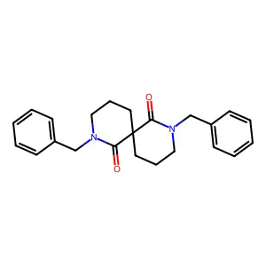 2,8-Dibenzyl-2,8-diazaspiro[5.5]undecane-1,7-dione structure