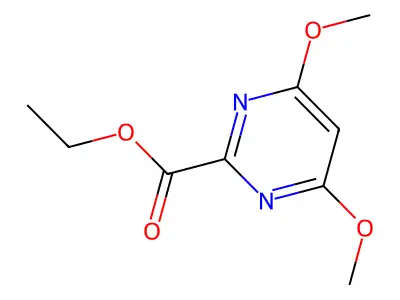 Ethyl 4,6-dimethoxypyrimidine-2-carboxylate structure