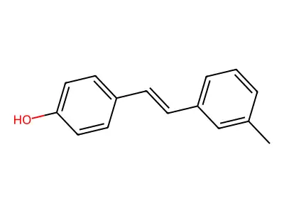 4-[2-(3-Methylphenyl)ethenyl]phenol structure