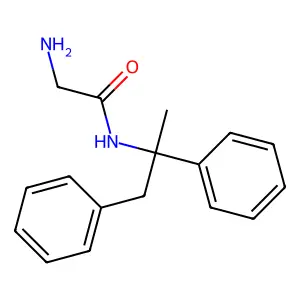 Remacemide structure