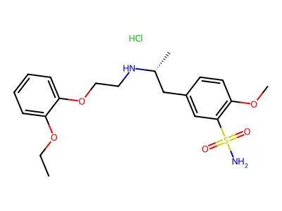 Tamsulosin Hydrochloride structure