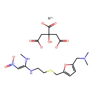 Ranitidine Bismuth Citrate structure