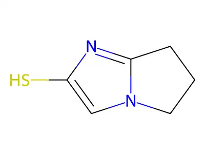 5H-Pyrrolo(1,2-a)imidazole-2-thiol, 6,7-dihydro- structure