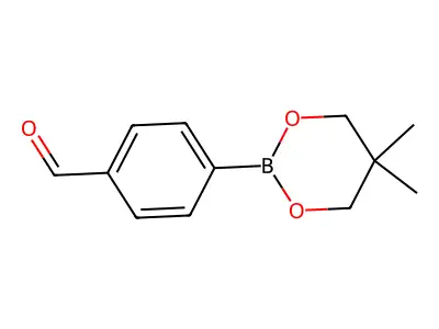 4-(5,5-Dimethyl-1,3,2-dioxaborinan-2-yl)benzaldehyde structure