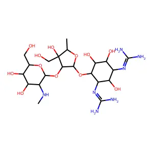 双氢链霉素 structure