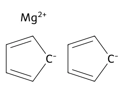 二茂镁 structure