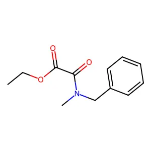 ethyl N-benzyl-N-methyloxamate structure