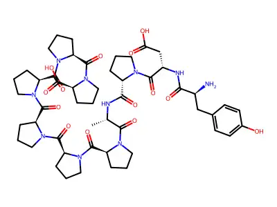 Peptide oostatic hormone structure