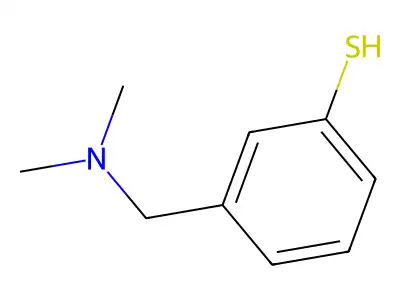 2-(Dimethylaminomethyl)thiophenol structure
