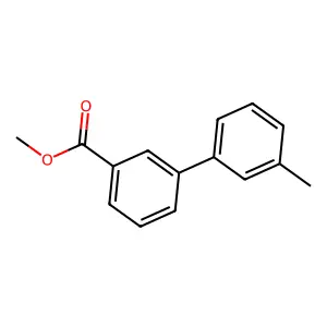Methyl 3'-methylbiphenyl-3-carboxylate structure