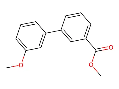 Methyl 3'-methoxy[1,1'-biphenyl]-3-carboxylate structure