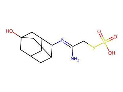 C12H20N2O4S2.1/2H2O structure