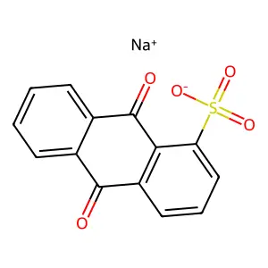 Sodium anthraquinone-1-sulfonate structure