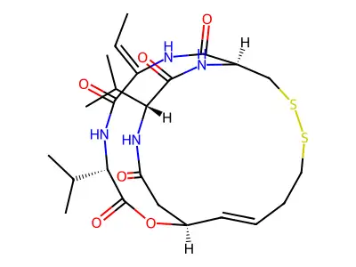 罗米地辛 structure