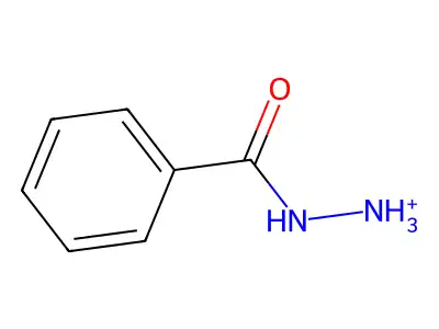 Benzamidoazanium structure