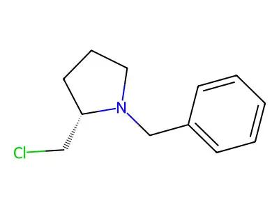 1-Benzyl-2-(chloromethyl)pyrrolidine structure