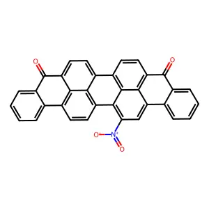 16-Nitroviolanthrone structure