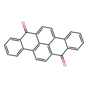 Dibenzo(b,def)chrysene-7,14-dione structure