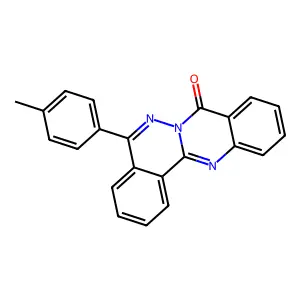 5-(4-methylphenyl)-8H-phthalazino[1,2-b]quinazolin-8-one structure
