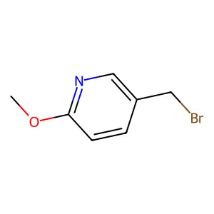 5-(Bromomethyl)-2-methoxypyridine structure