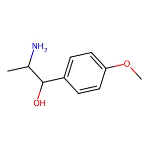 (1R,2S)-2-Amino-1-(4-methoxyphenyl)-1-propanol structure