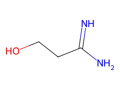 3-Hydroxypropanimidamide structure