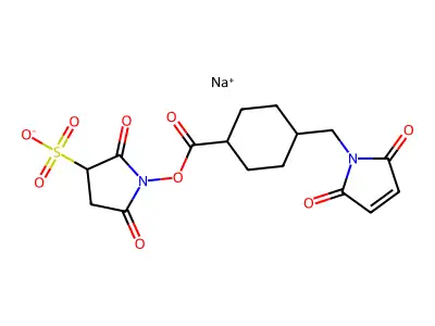Sulfo-SMCC sodium structure