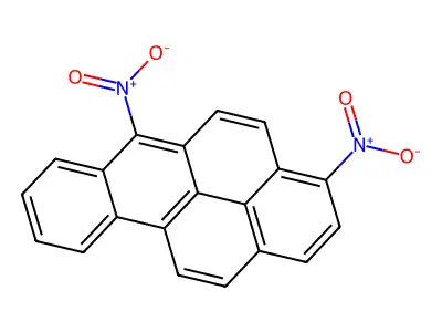 3,6-二硝基苯并芘 structure