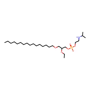 (+-)-3,5,9-Trioxa-4-phosphapentacosan-1-aminium,7-ethoxy-4-hydroxy-N-isopropyl, hydroxide,inner salt,4-oxide structure