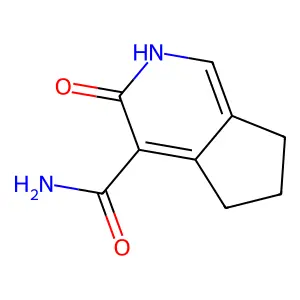 3-Oxo-3,5,6,7-tetrahydro-2H-cyclopenta[c]pyridine-4-carboxamide structure