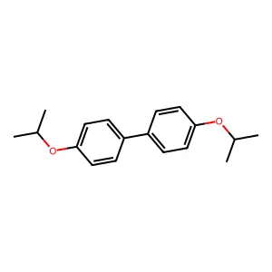 4,4'-Diisopropoxy-1,1'-biphenyl structure