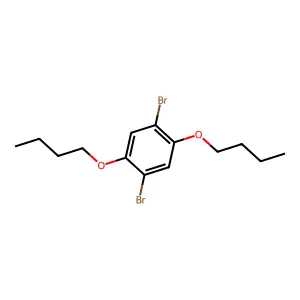 1,4-Dibromo-2,5-dibutoxybenzene structure