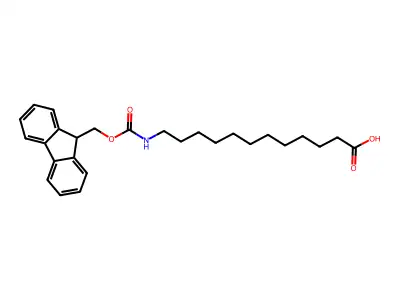 Fmoc-12-Ado-OH structure
