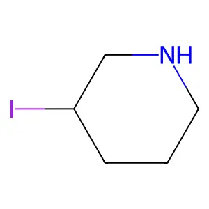 3-Iodopiperidine structure