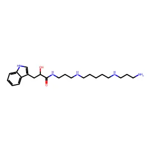 6-Octenoic acid,3-hydroxy structure