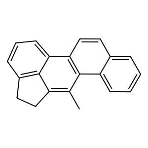 6,7-Cyclopentano-5-methylchrysene structure