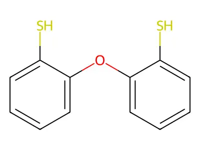 Benzenethiol, 2,2'-oxybis- structure