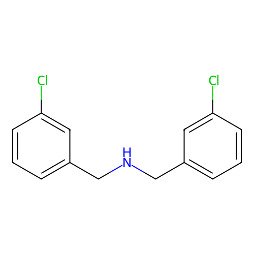 N,N-Bis(3-chlorobenzyl)amine structure