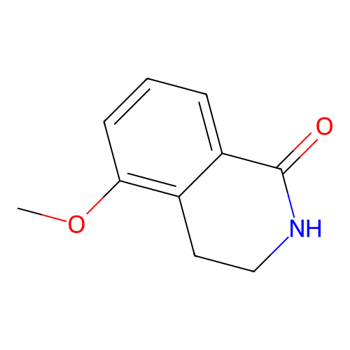 3,4-dihydro-5-methoxy-1(2H)-isoquinolinone structure